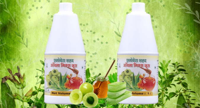 Aloe Vera, Amla & Honey Juice